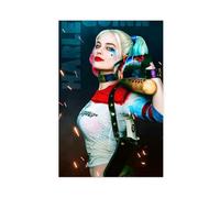 TONFON Poster Harley Quinn sur toile pour chambre à coucher, paysage sportif, décoration de bureau, chambre, cadeau, sans cadre, 30 x 45 cm