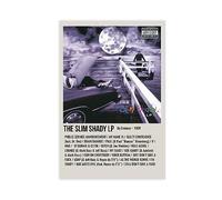 TONFON Poster mural sur toile The Slim Shady LP 1999 pour décoration de chambre à coucher, bureau, chambre, cadeau, sans cadre, 30 x 45 cm