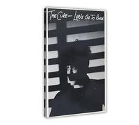 TONFON The Poster & Cure Let's Go to Bed Song Cover Poster sur toile Décoration murale pour salon, chambre à coucher, décoration de style cadre, 30 x 45 cm