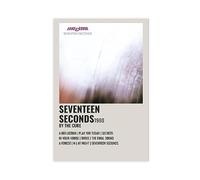 TONFON The Poster & Cure Seventeen Seconds 1980 Couverture de l'album de musique Poster sur toile Décoration de chambre à coucher Paysage sportif Décoration de bureau Cadeau sans cadre 30 x 45 cm