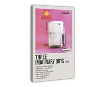 TONFON The Poster & Cure Three Imaginary Boys 1979 Couverture de l'album de musique Poster sur toile Décoration murale pour salon chambre à coucher Style cadre 30 x 45 cm