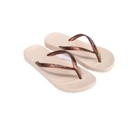 Tong anatomique Ipanema beige/cooper pour femme - Confort exceptionnel 37