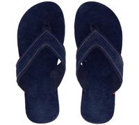 Tong bride large en cuir SPERONE 34/35 bleu Marine