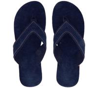 Tong bride large en cuir SPERONE 44/45 bleu Marine