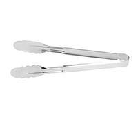 Tong de nourriture 304 en acier inoxydable épaissis épaissis polyvalent Barbecue Cuisine de cuisson pour le camping de la cuisine (M)