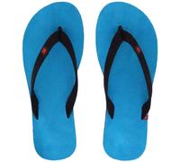 Tong en cuir velours MOOREA taille 38/39 bleu Turquoise