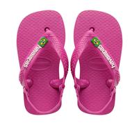 Tongs Havaianas Baby Brasil Logo II pour Enfant 21 Rose