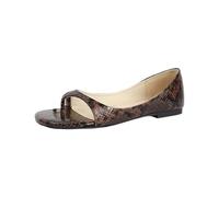 Tong Femme éTé Claquette Marque 35 Tong Sandales plates décontractées pour femmes, sandales à bout Clip, d'été Orthopedique Popcat Claquettes Victori One Slide Tailles Au Choix (Brown, 36)