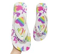 Tong Femme- Tongs Confortables Et DéContractéEs IdéAles La Plage La Piscine Les FêTes D'éTé Et Les ActivitéS De Plein Air Ces Pantoufles à Enfiler sont DotéEs d'une Semelle