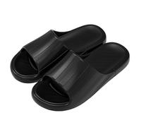 Tong Homme Chaussures Ete Chaussure De Plage Chausson Tongs Tongue Pantoufles Sandales Hommes Claquette Pantoufle Plastique Sandale Chaussons Pour Piscine Et Claquettes Confortable,Le noir,37