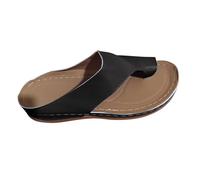 Tong Orthopédique Femme Claquette à Soutien Plantaire Confort Anti-dérapant Chaussons Compensées Douces Pantoufle Plateforme de Marche Plage Nu Pieds Tongs Claquettes Mousse de Yoga Piscine Chaussures
