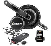 Tong-Sheng Moteur Central Kit TSDZ16 48V1000W TSDZ2B 36V 250W 500W TSDZ8 48V750W avec Optional e-Bike Display et Batterie de Tube de Descente Capteur de Couple de Conversion de Vélos Électrique
