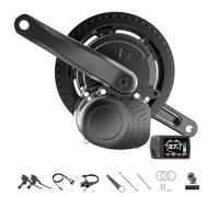 Tong-Sheng TSDZ2B 36V 250W 2024 Version Moteur Central Kit EKD01 Multi-Langague Affichage, Capteur de Couple de Conversion de Vélos Électrique