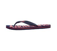Tong SuperDry à Enfiler Vintage Vegan Marine/Rouge Homme - Superdry - Confortable et stylé 42/43