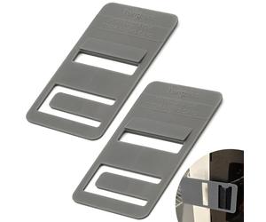TonGass Lot de 2 kits d'entretien gris pour appareil d'aération de réfrigérateur - Clips de rechange exacts pour porte compatibles avec les modèles Dometic DM26XX et DM28XX (modèles de 1,8 à 2,4 m³)