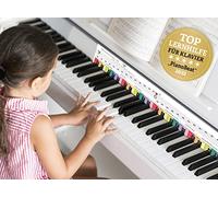 TonGenau Piano arc-en-ciel pour enfants - Apprentissage facile du piano - Recommandé par les professeurs de piano - Apprendre à jouer du piano pour les enfants, les débutants et les adultes