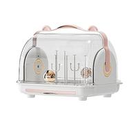 TONGFENG Biberon Rangement Conteneur avec Couvercle | Support Séchage Biberon | Bébé Porte-Biberon Sèche | Rangement Biberon Portable Organisateur Vaisselle Cuisine