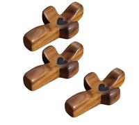 tongfeng Crosses My Heart | Cadeau d'encouragement | Croix en bois sur mon cœur | Tenture murale en bois sculptée à la main avec cœurs | Croix de poche cadeau | Croix en bois sur la base de la foi