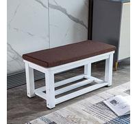 TONGha Coussin de banc en mousse épaisse amovible et antidérapante pour extérieur, jardin, terrasse, balancelle, fenêtre, café - 60 x 30 x 3 cm