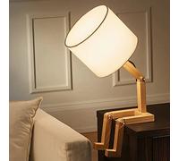 TONGNIDA 220V lampe de bureau articulée robot créatif Tablette pouvant être placée dans le livre, ampoule E27 (à équiper)