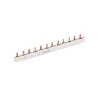 TONGOU 2P 12 Voie Peigne Electrique 63A Peigne de Raccordement Universel 230V/415V, Applicable Disjoncteur et Tableau Electrique