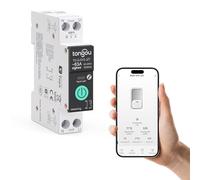 TONGOU SY2 JZT |ZIGBEE Relé Inteligente Interruptor | Medición Potencia | Automatización Hogar | TUYA APP | Control Inalámbrico Iluminación +Electrodomésticos