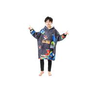 TONGQUD Sweat à capuche surdimensionné Rainbow Friends pour garçons, grande couverture, taille unique, chaud et confortable, coloré, taille unique