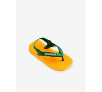 Tongs Baby Brasil Logo II HAVAIANAS jaune 20