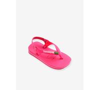 Tongs Baby Brasil Logo II HAVAINAS fuchsia 18