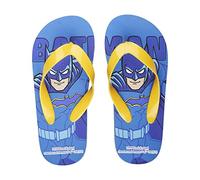 Tongs Batman - Bleues et Jaunes - 30/31 - Fabrication 100% EVA - Claquettes pour Enfants - Produit Original Conçu en Espagne