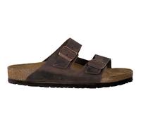 Tongs - BIRKENSTOCK - ARIZONA HEREN - Marron - Cuir - Semelle en liège latex 37