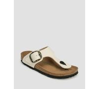 Tongs Birkenstock Gizeh Bb Tex Narrow 1024004-eggshell