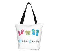 Tongs calligraphie chaussures de plage imprimé confortable sac à bandoulière sac à main de plage voyage travail décontracté usage quotidien tendance