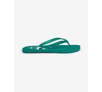 Tongs Calvin Klein Jeans Simply Logo vert foncé - 42