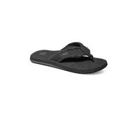 Tongs Quiksilver Monkey Abyss noir marron foncé - 39