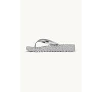 Tongs compensÃ©es Ã plateforme femme Ilse Jacobsen HornbÃŠk Gris 40