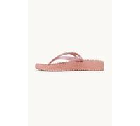 Tongs compensÃ©es Ã plateforme paillettes femme Ilse Jacobsen HornbÃŠk Rose 41