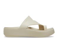 Tongs compensÃ©es femme Crocs Getaway Platform Toe Loop Beige 37/38