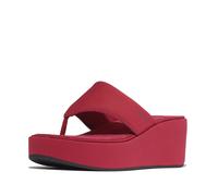 Fitflop PLATFFORMS Sandales compensées à bout compensé pour femme, Burt Berry, pointure 40, Baie brûlée, 7 UK Narrow