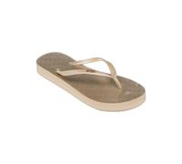 Tongs compensées femme Roxy Viva Higher Argenté 40