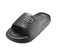 Tongs Compensees Homme Chausson Escalade Homme Mode Toutes Saisons Maison Salle Bain Antidérapant Doux Bout Ouvert Confortable Dessin Animé Imprimer Mules Cuir Bout Ouvert Loisir Intérieur