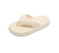 Tongs confortables pour homme et femme - Sandales orthopédiques - Semelles souples - Unisexe - Absorbant les chocs - Sandales de bain confortables, beige, 38 EU