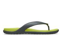 Crocs Tongs Coast Flip Noir/Vert Taille 48-49
