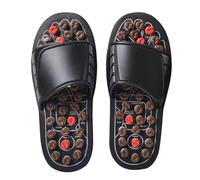 Tongs de massage, réflexologie, sandales de massage confortables pour les pieds - Réglable pour les maisons, la détente dans l'appartement