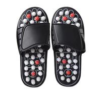 Tongs de massage, sandales de réflexologie, glisseurs de massage respirants, appareil de massage des pieds portable pour hommes et femmes, expérience apaisante
