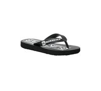Tongs de piscine Quiksilver Java Wordmark garçons noirs 36