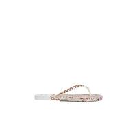 Pepe Jeans Femme Rake Print W Chaussures, White Factory White, 40 EU