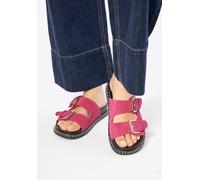 Tongs en daim rose pour femmes Wittchen