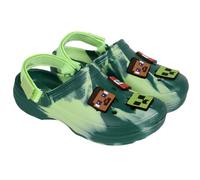 Tongs en mousse pour garçon, pour la piscine, semelle épaisse en EVA,fermeture velcro (Minecraft, Système Taille Chaussures EU, Enfant de 2 à 5 ans, Homme, Numérique, Moyen, 28)