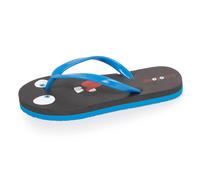 Tongs Enfant Confortables, À Imprimés Gris 30/31